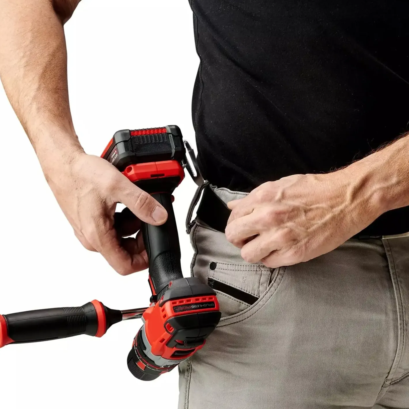 Einhell TE-CD 18 Li slagboremaskine 60 Nm 2×18V/2,0Ah batteri og lader* Bore- Og Skruemaskiner