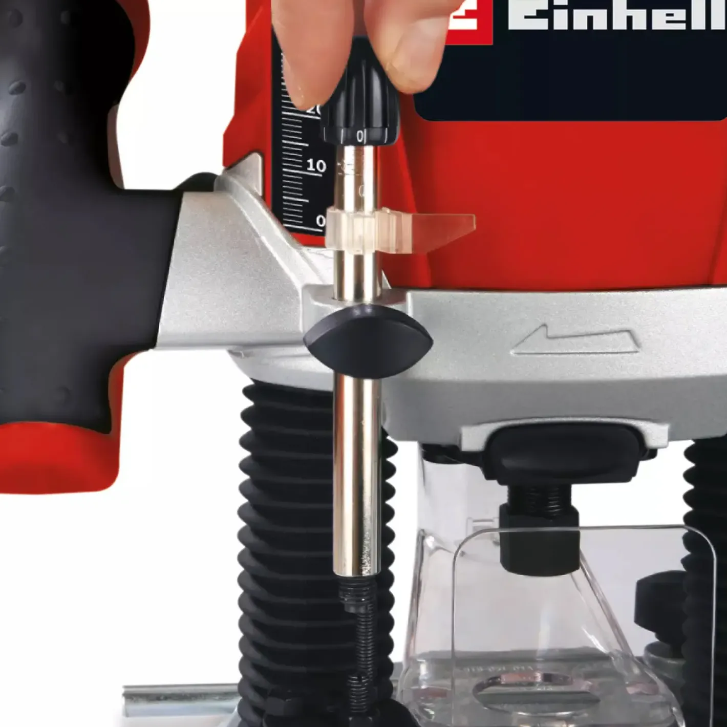 Einhell TE-RO 1255 E overfræser 6 og 8 mm. 230V/1200W* Overfræsere