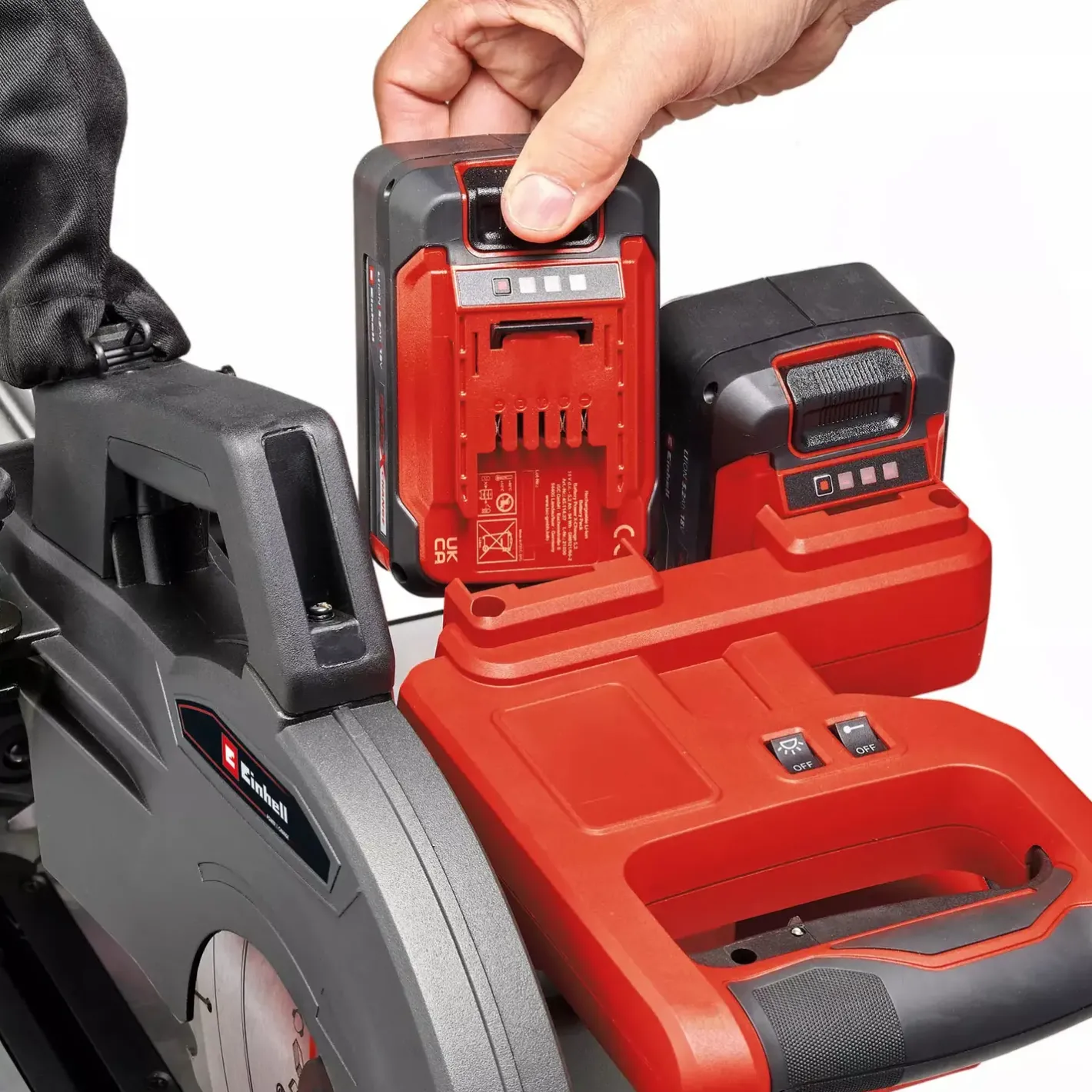 Einhell TE-SM 36/254 L LI 18V kap/-geringssav m/udtræk solo* Kap-/Geringssave