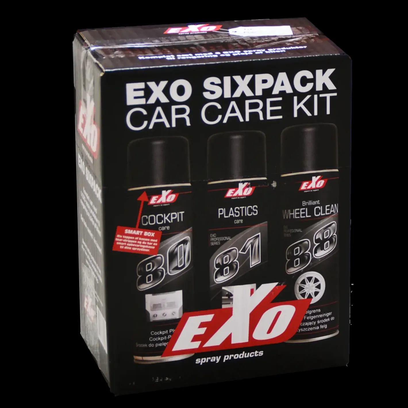Exo bilplejesæt 250 ml* Autotilbehør