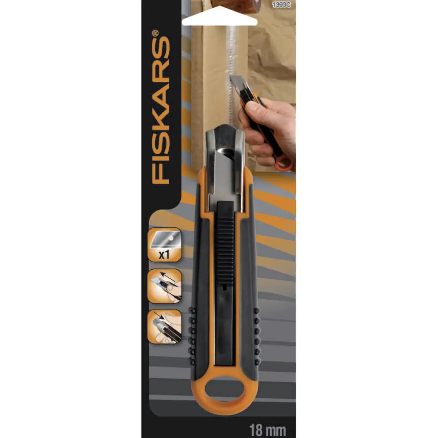 Fiskars Craft hobbykniv 18 mm* Sakse, Knive Og Blade