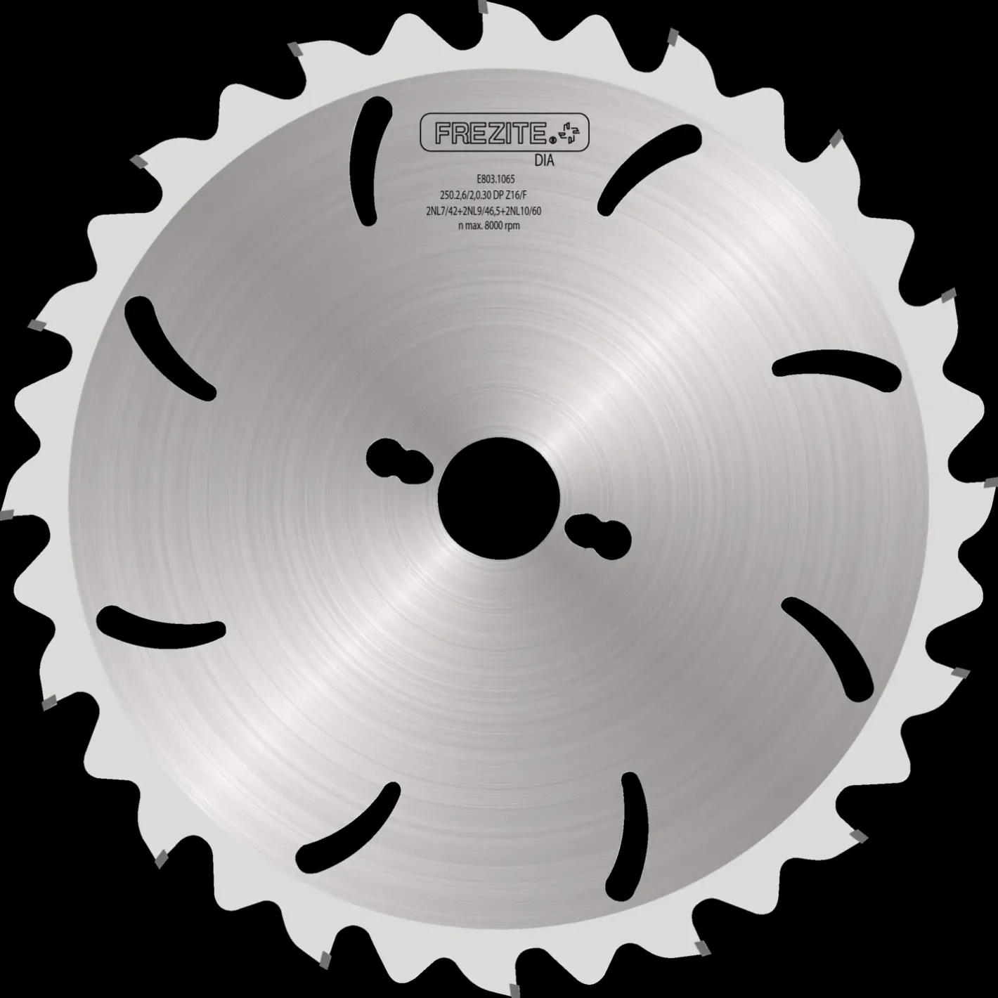 Frezite savklinge m/diamantskær til fibercement 160x2,4x20 Z10* Rundsavklinger