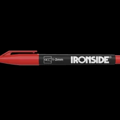 Ironside permanent marker rød* Måleværktøj Og Opmærkning