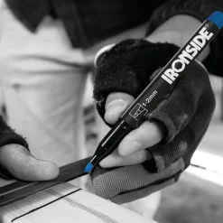 Ironside permanent marker blå* Måleværktøj Og Opmærkning