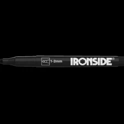 Ironside permanent marker sort* Måleværktøj Og Opmærkning