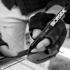 Ironside permanent marker sort* Måleværktøj Og Opmærkning