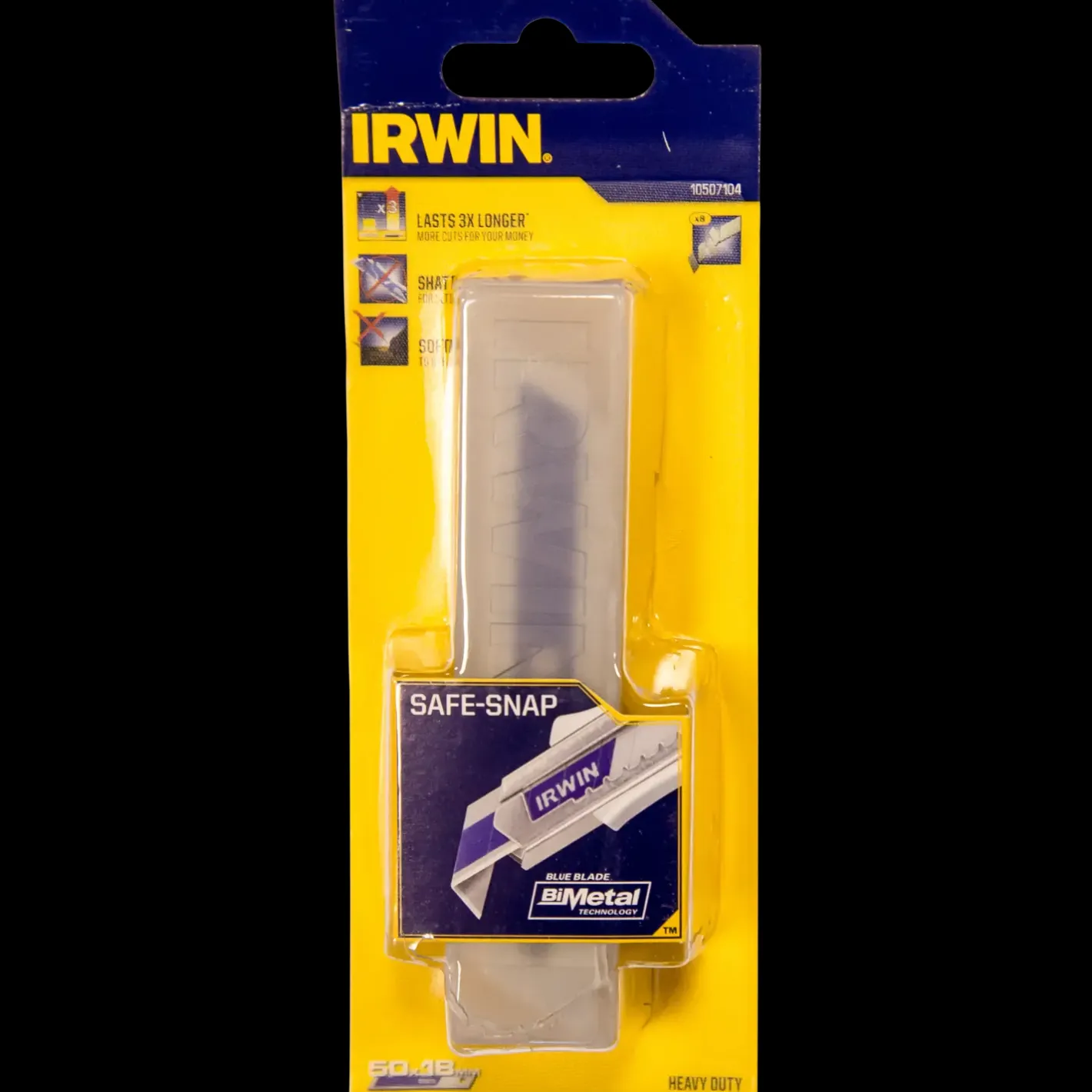Irwin knæk-af knivblad bimetal 18 mm 50 stk/pk* Sakse, Knive Og Blade
