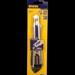 Irwin protouch knæk-af kniv 18 mm m/låseskrue* Sakse, Knive Og Blade