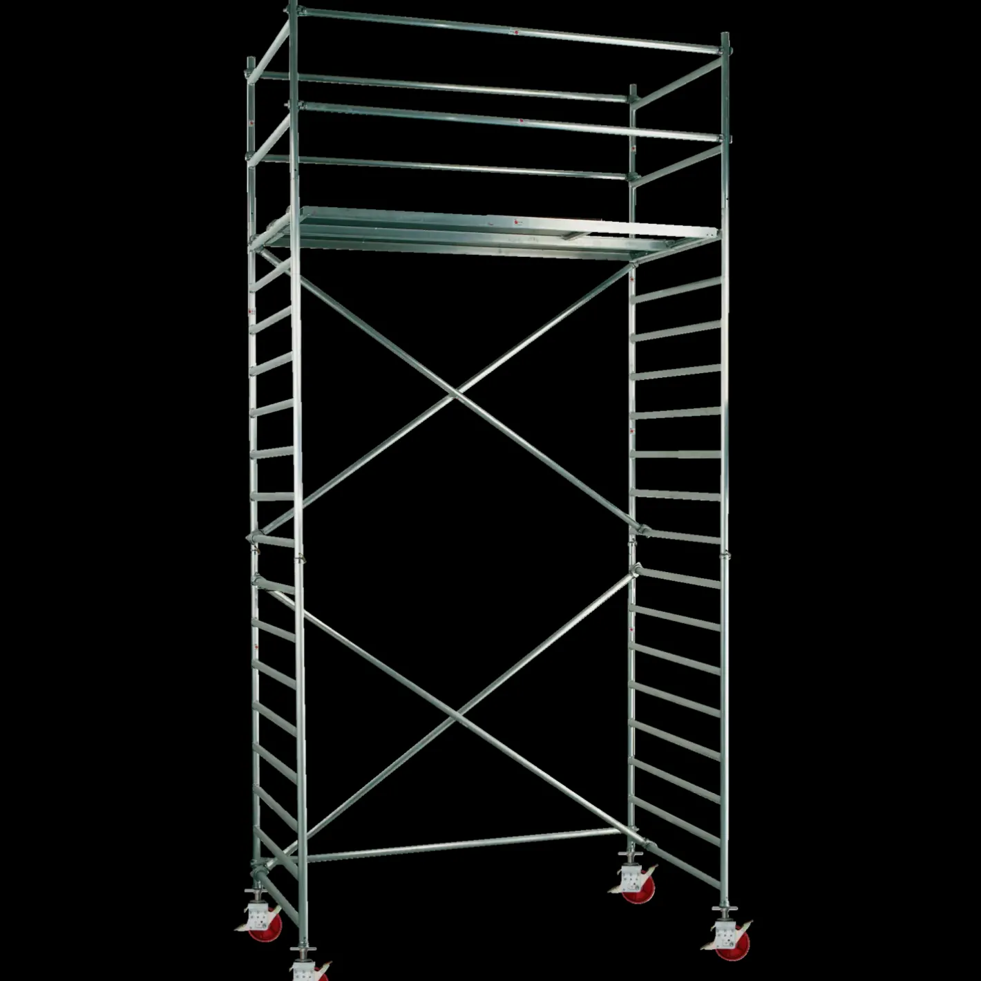 Jumbo Messetårn rullestillads 305x135 cm 4,5/6,5 m* Bygningsstilladser