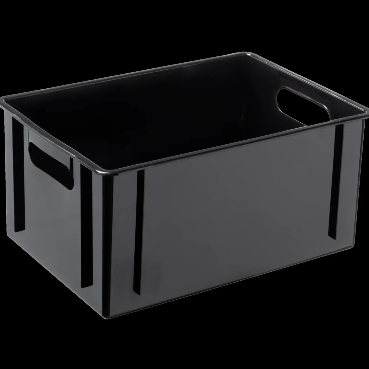 PlastTeam Klodskasse 224x335x160 mm sort* Opbevaringskasser|Tilbehør Til Kontor Og Værksted