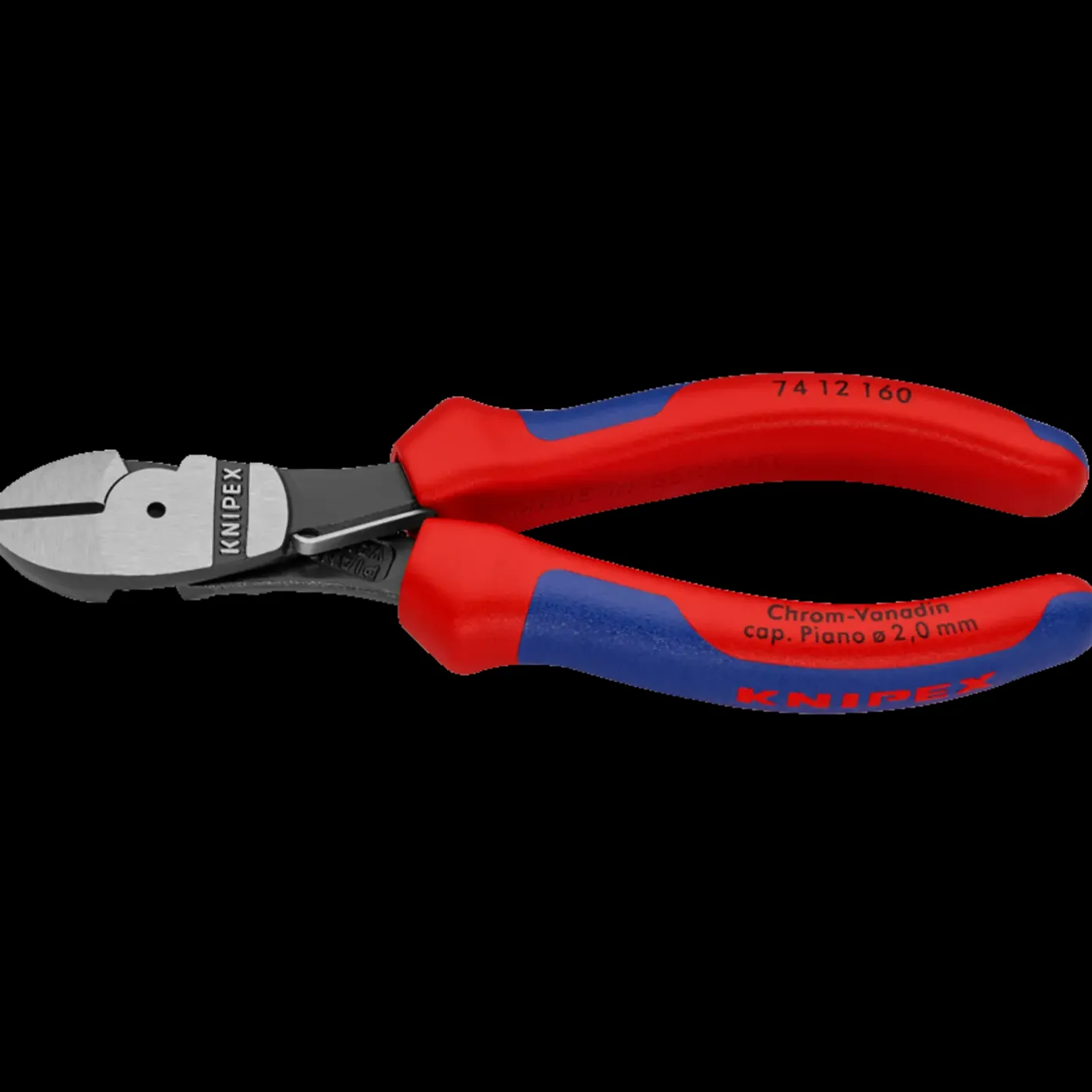 Knipex kraftsideafbider m/fjeder 160 mm* Tænger