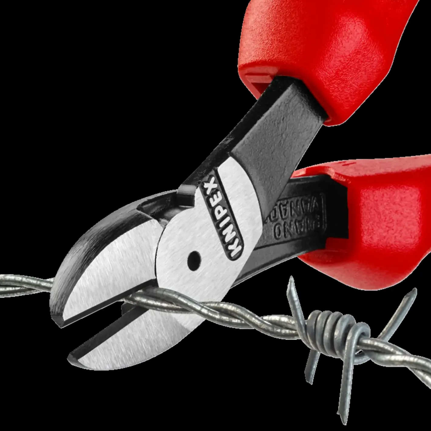 Knipex kraft-skævbider flerkomponent greb140 mm* Tænger