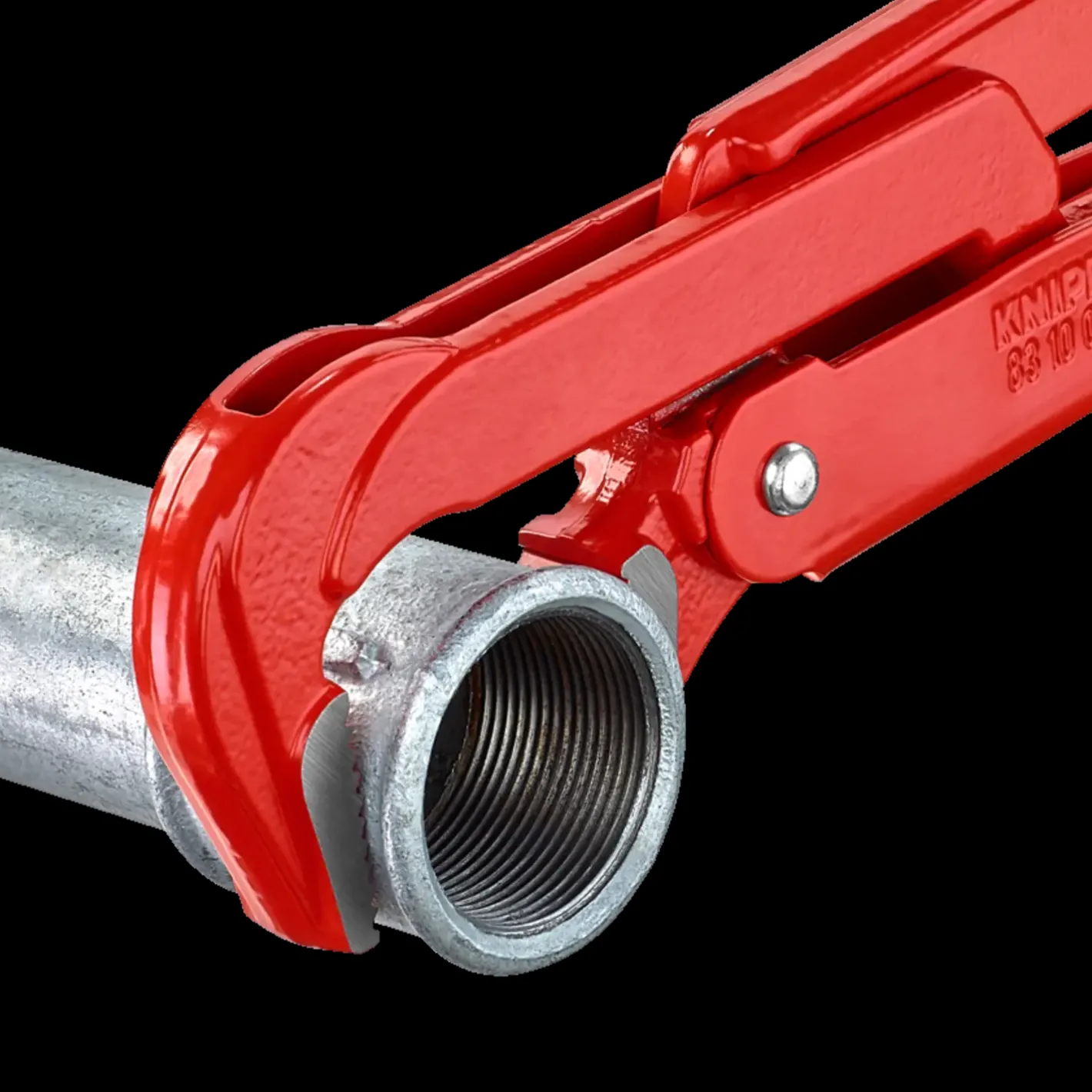 Knipex rørtang 90° svensk form Ø2" 560 mm* Tænger
