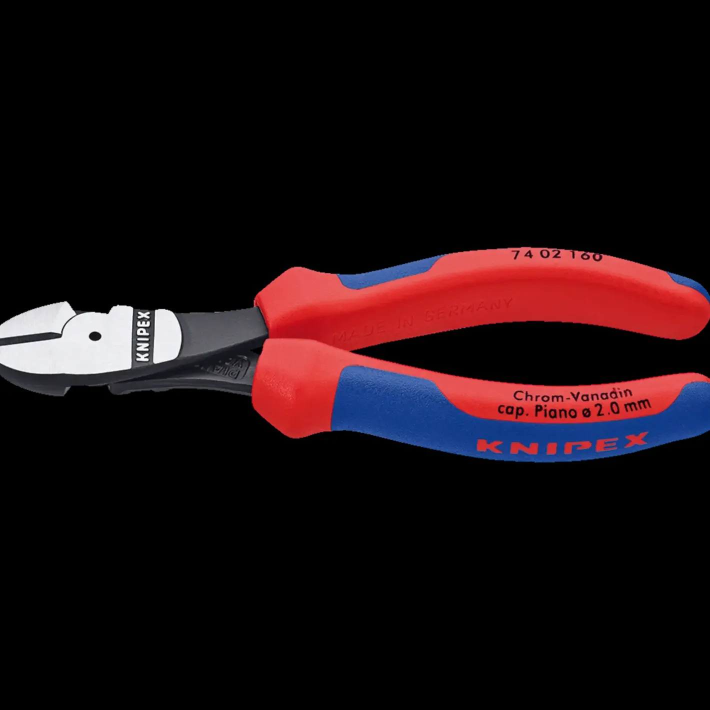 Knipex tangsæt kraft-sidebider/fladrundtang/vandpumpetang* Tænger
