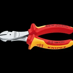 Knipex VDE 7406 kraft-skævbider isoleret greb 160 mm* Tænger