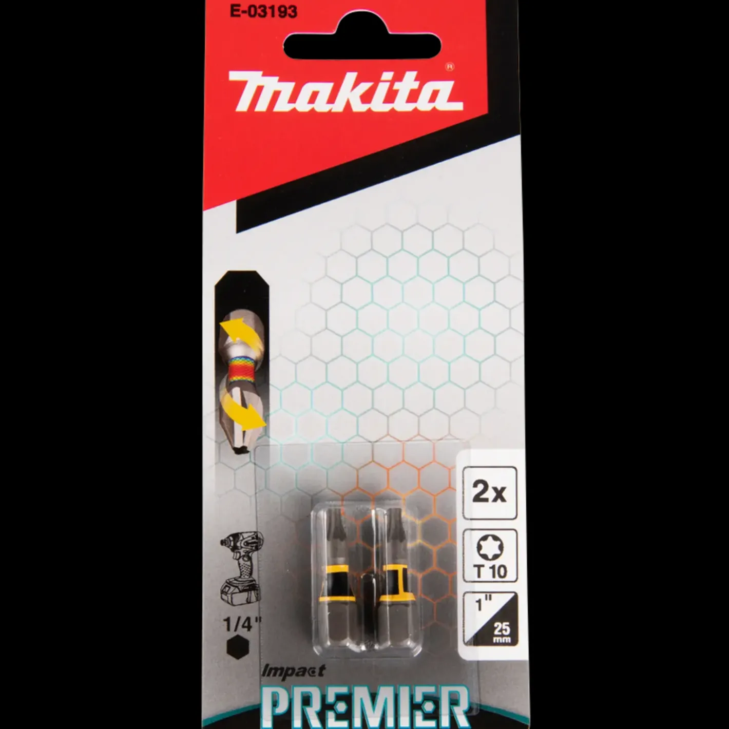 Makita bit impact premier T10 10-25 mm* Bits- Og Bitssæt