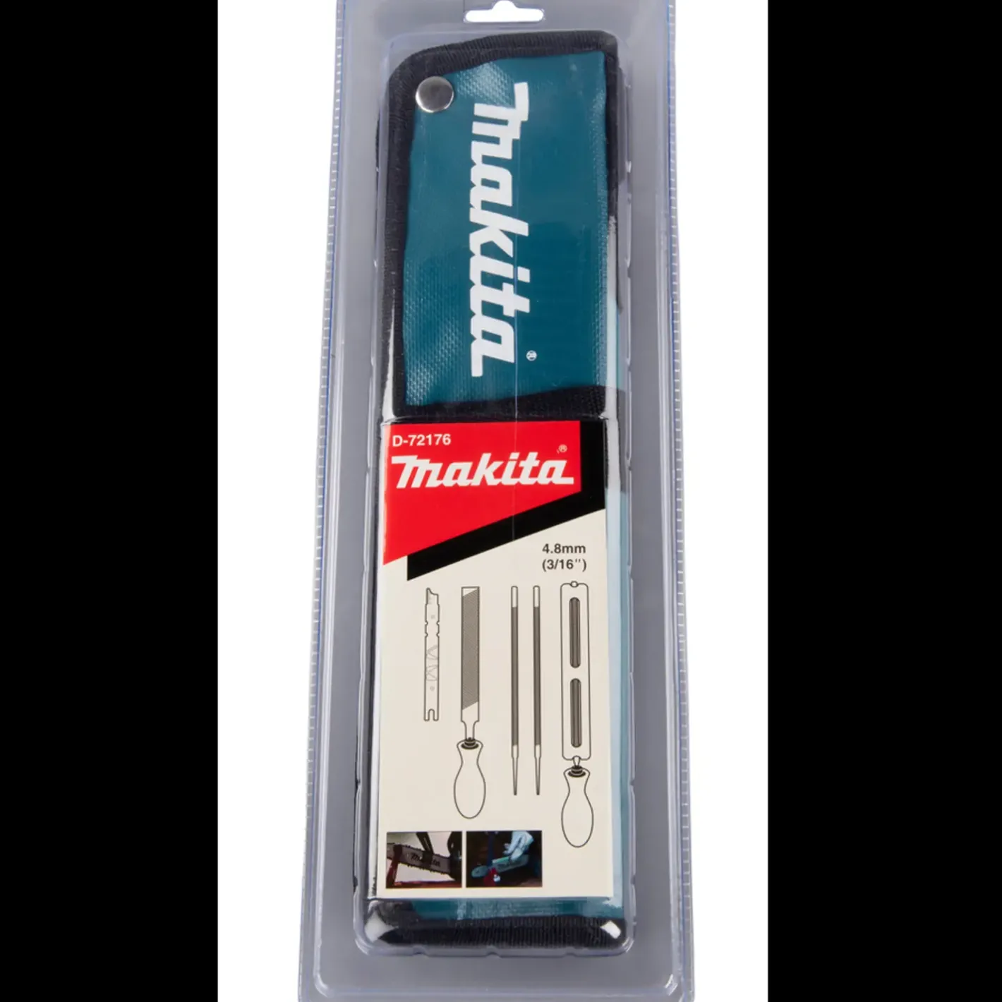 Makita D-72176 filesæt Ø 4,8 mm* File, Stålbørster Og Slibesten