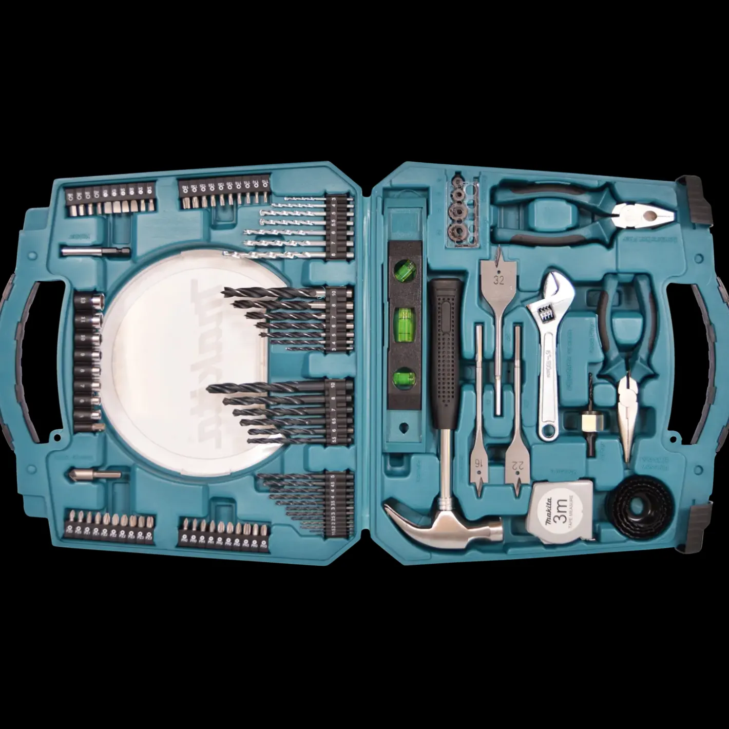 Makita D-42042 værktøjs bor- og bitssæt 103 dele* Bor- Og Borsæt