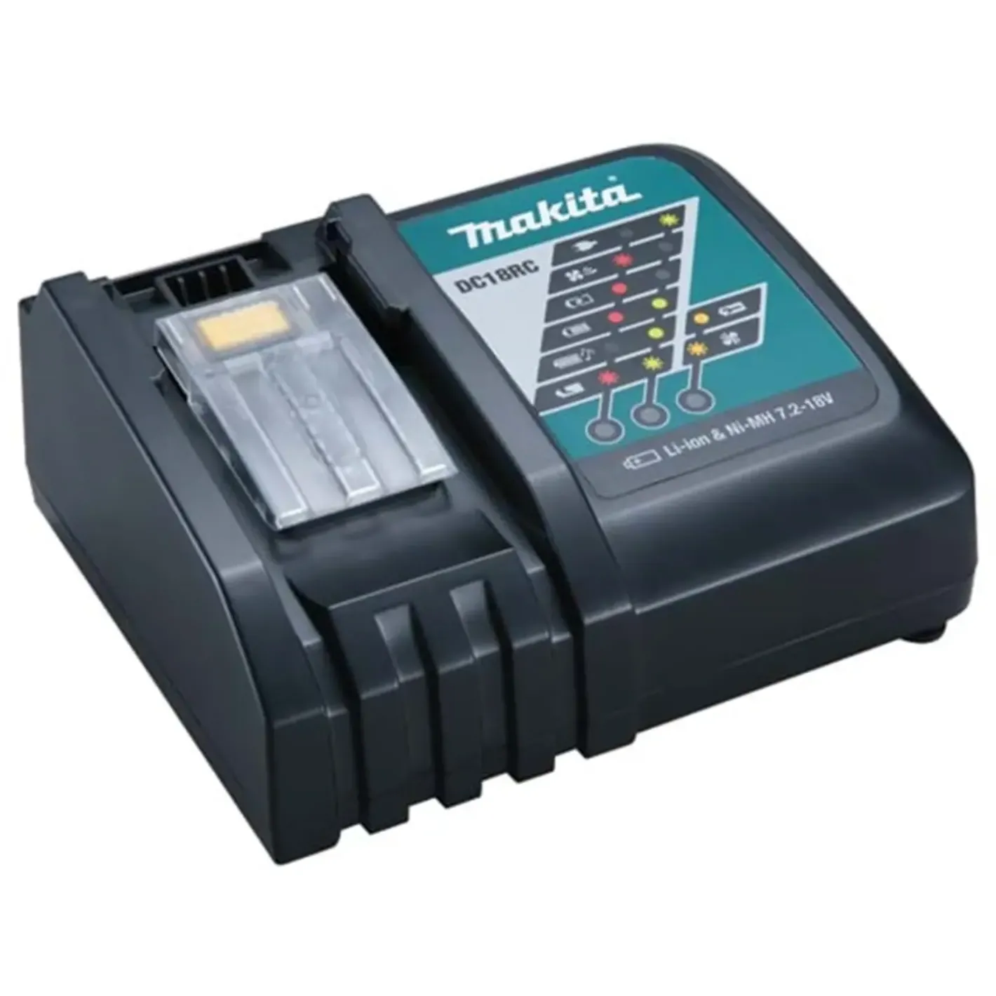 Makita DDF453RYJ 18V LXT bore-/skruemaskine 2x1.5 Ah batteri og lader* Bore- Og Skruemaskiner