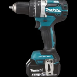 Makita DHP484RTJ 18 V LXT slagboremaskine 2x5.0 Ah batteri og lader* Bore- Og Skruemaskiner