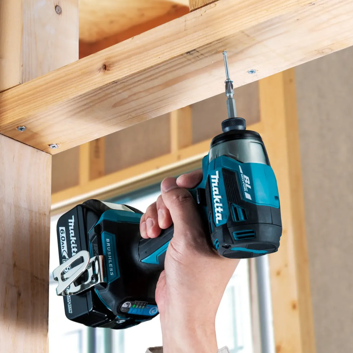 Makita DTD173Z slagskruetrækker 1/4" - 18V LXT® solo* Slagnøgler