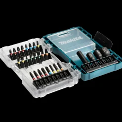 Makita E-07048 bitssæt med magnettoppe 28 dele* Bits- Og Bitssæt
