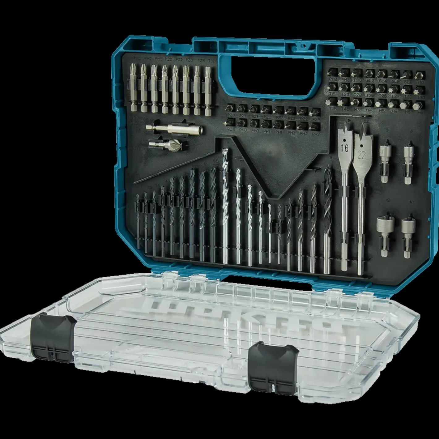 Makita E-15126 Bor-/bitssæt 75 dele* Bits- Og Bitssæt