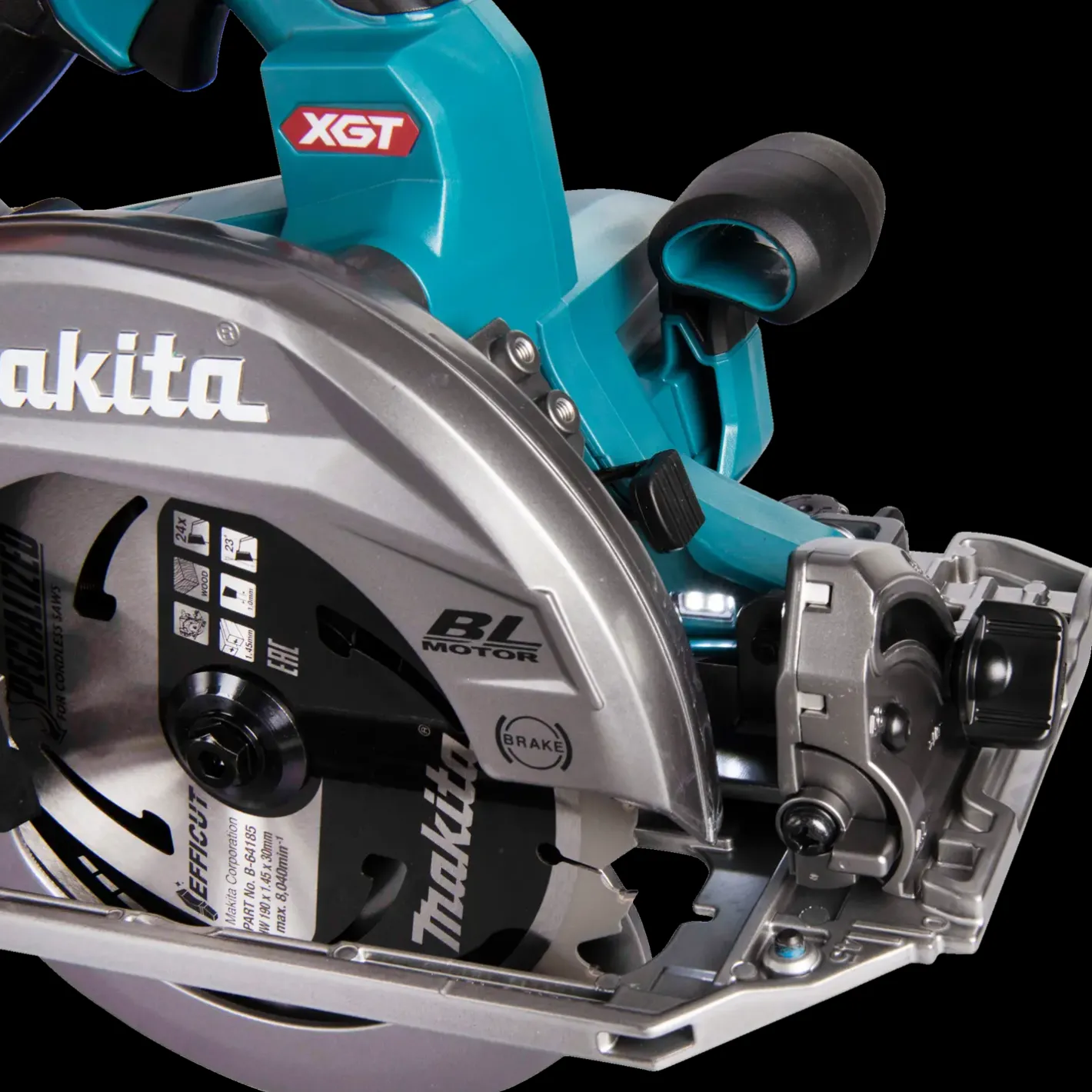 Makita HS004GM201 rundsav 185/190 XGT 40V inkl. 2 batterier og lader* Rundsave