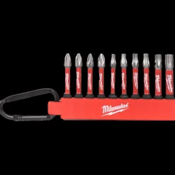 Milwaukee bitssæt 50 mm inkl. karabinhage 10P* Bits- Og Bitssæt