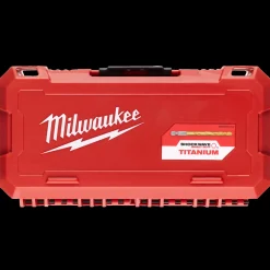 Milwaukee chockwave™ HSS-G-TIN metalborsæt 19 bor* Bor- Og Borsæt