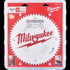 Milwaukee CSB MS W rundsavsklinge Ø254x30x3,0 mm 60 tænder til træ* Rundsavklinger