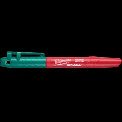 Milwaukee Inkzall permanent marker pen 4 stk - blå, rød, grøn og sort* Kontorartikler|Tilbehør Til Kontor Og Værksted