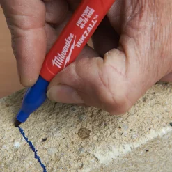 Milwaukee Inkzall permanent marker pen 4 stk - blå, rød, grøn og sort* Kontorartikler|Tilbehør Til Kontor Og Værksted