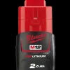 Milwaukee M12™ 2,0Ah batteri* Batterier Og Opladere