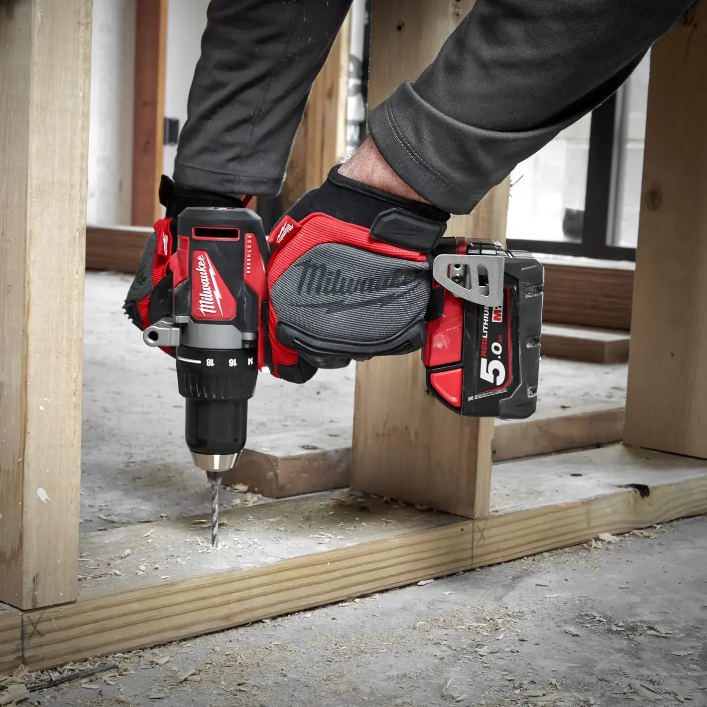 Milwaukee M18 BLDD2-502X bore-/skruemaskine* Bore- Og Skruemaskiner