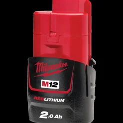 Milwaukee M12 BPD 12V slagboremaskine 2x2.0 Ah batterier og lader i kuffert* Bore- Og Skruemaskiner