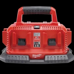Milwaukee M1418 C6 multioplader til 6 batterier* Batterier Og Opladere