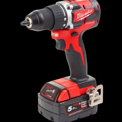 Milwaukee M18 CBLDD-502C boremaskine* Bore- Og Skruemaskiner