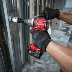 Milwaukee M18 FDP2-502X 18V Fuel slagboremaskine 2x5.0 Ah batterier og lader* Bore- Og Skruemaskiner