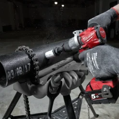 Milwaukee M18 FDP2-502X 18V Fuel slagboremaskine 2x5.0 Ah batterier og lader* Bore- Og Skruemaskiner