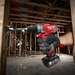 Milwaukee M12 FDP-602X 12V Fuel slagboremaskine 2x 6.0 batterier og lader* Bore- Og Skruemaskiner