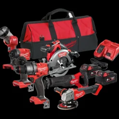 Milwaukee M18 FPP6E3-502B Powerpack el-værktøjssæt* Elværktøjssæt