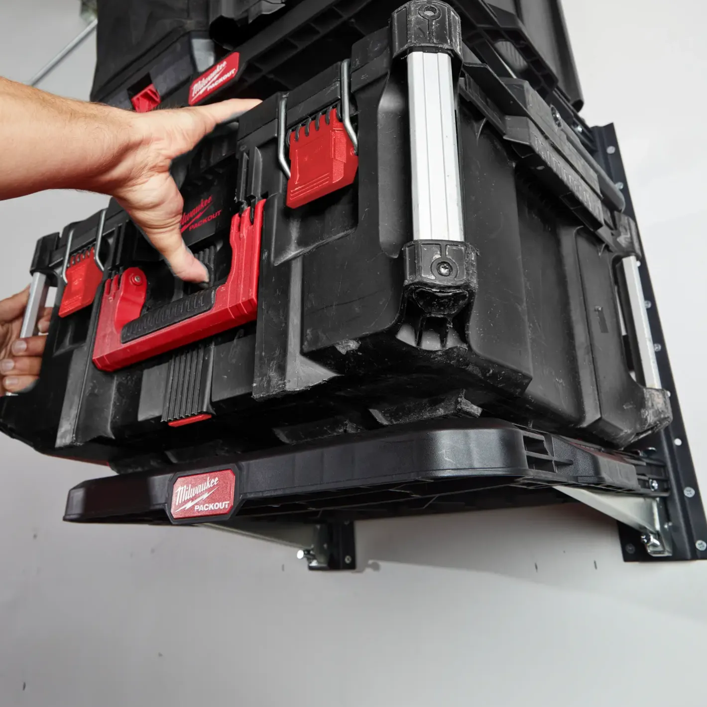 Milwaukee Packout™ hyldesystem kit* Arbejdsborde Og Reoler
