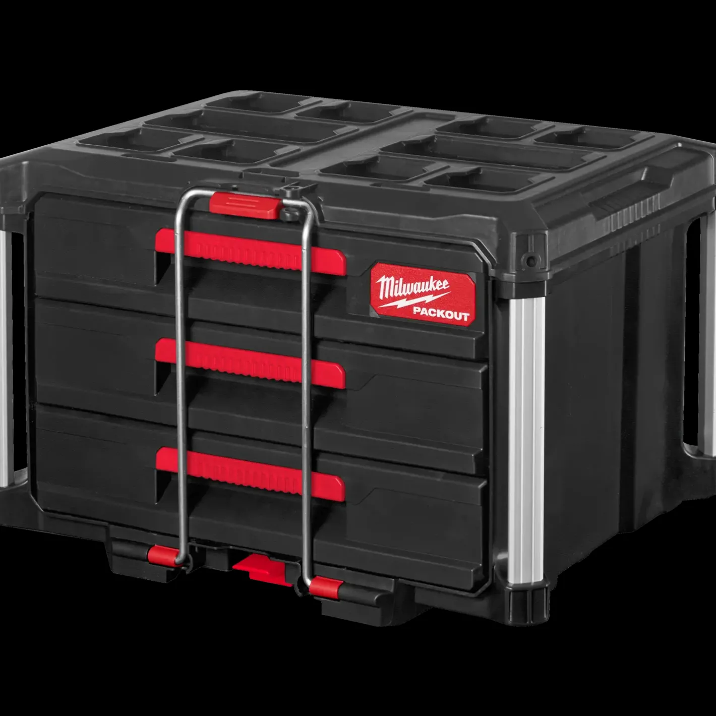Milwaukee packout kuffert med 3 skuffer* Diverse Reservedele