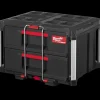 Milwaukee packout kuffert med 2 skuffer* Diverse Reservedele|Værktøjskasser Og -Tasker