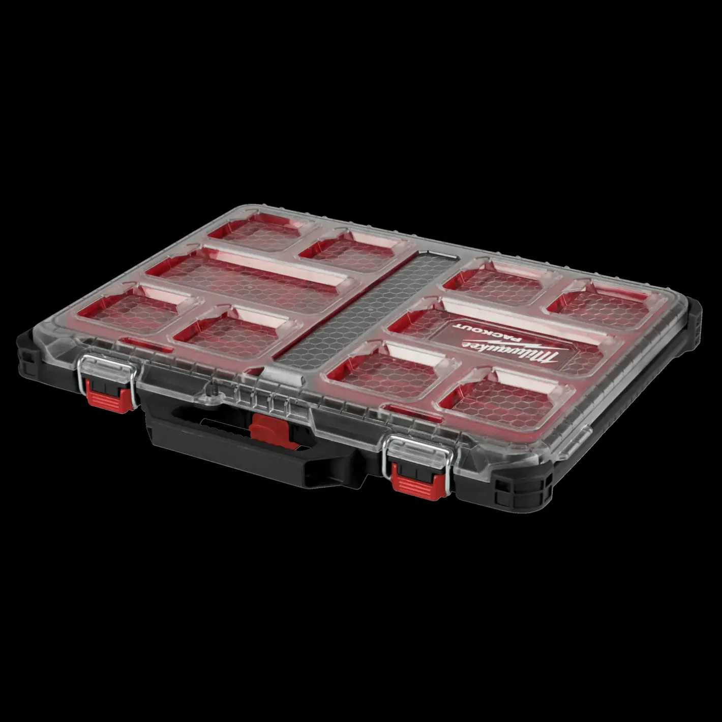 Milwaukee Packout™ organizer boks slim large til modulsystem* Værktøjsvogne|Sortimentsbokse
