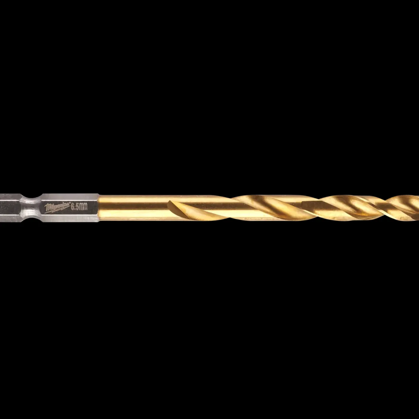 Milwaukee Red Hex shockwave™ HSS-Tin metalbor 6,5 mm* Bor- Og Borsæt