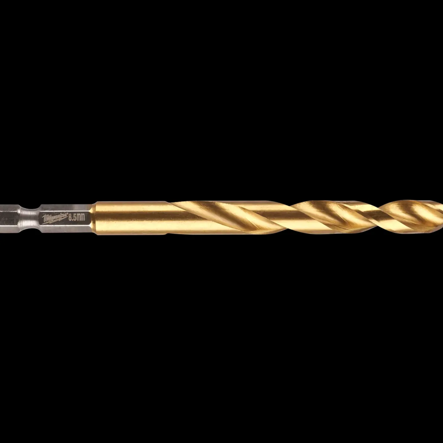Milwaukee Red Hex shockwave™ HSS-Tin metalbor 8,5 mm* Bor- Og Borsæt