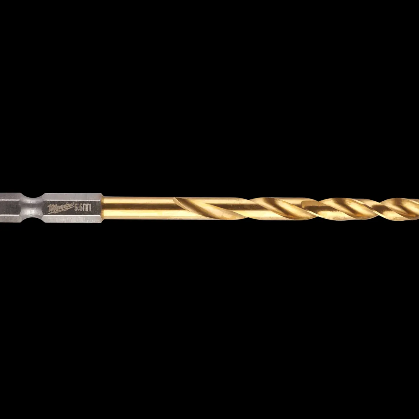 Milwaukee Red Hex shockwave™ HSS-Tin metalbor 5,5 mm* Bor- Og Borsæt
