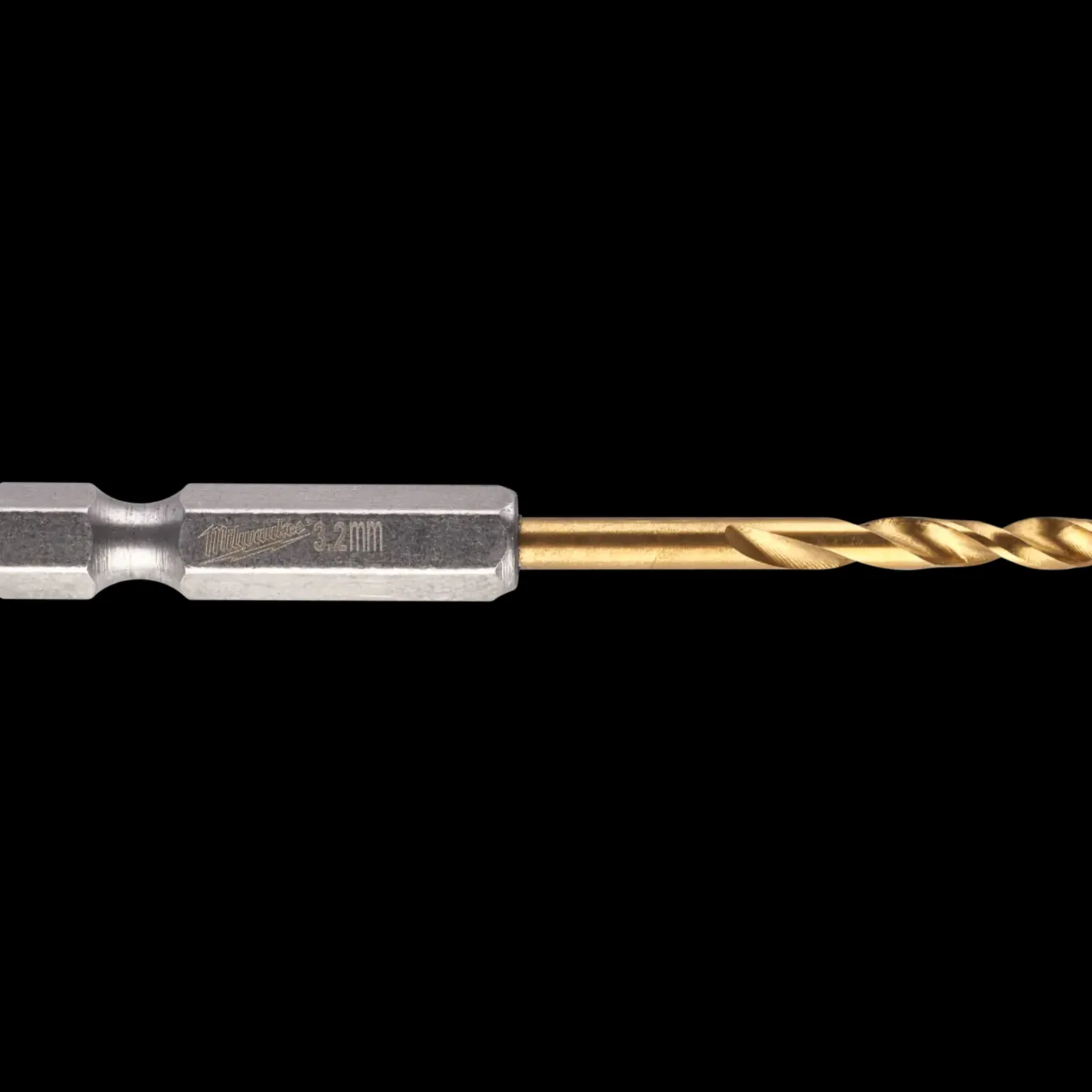 Milwaukee Red Hex shockwave™ HSS-Tin metalbor 3,2 mm* Bor- Og Borsæt